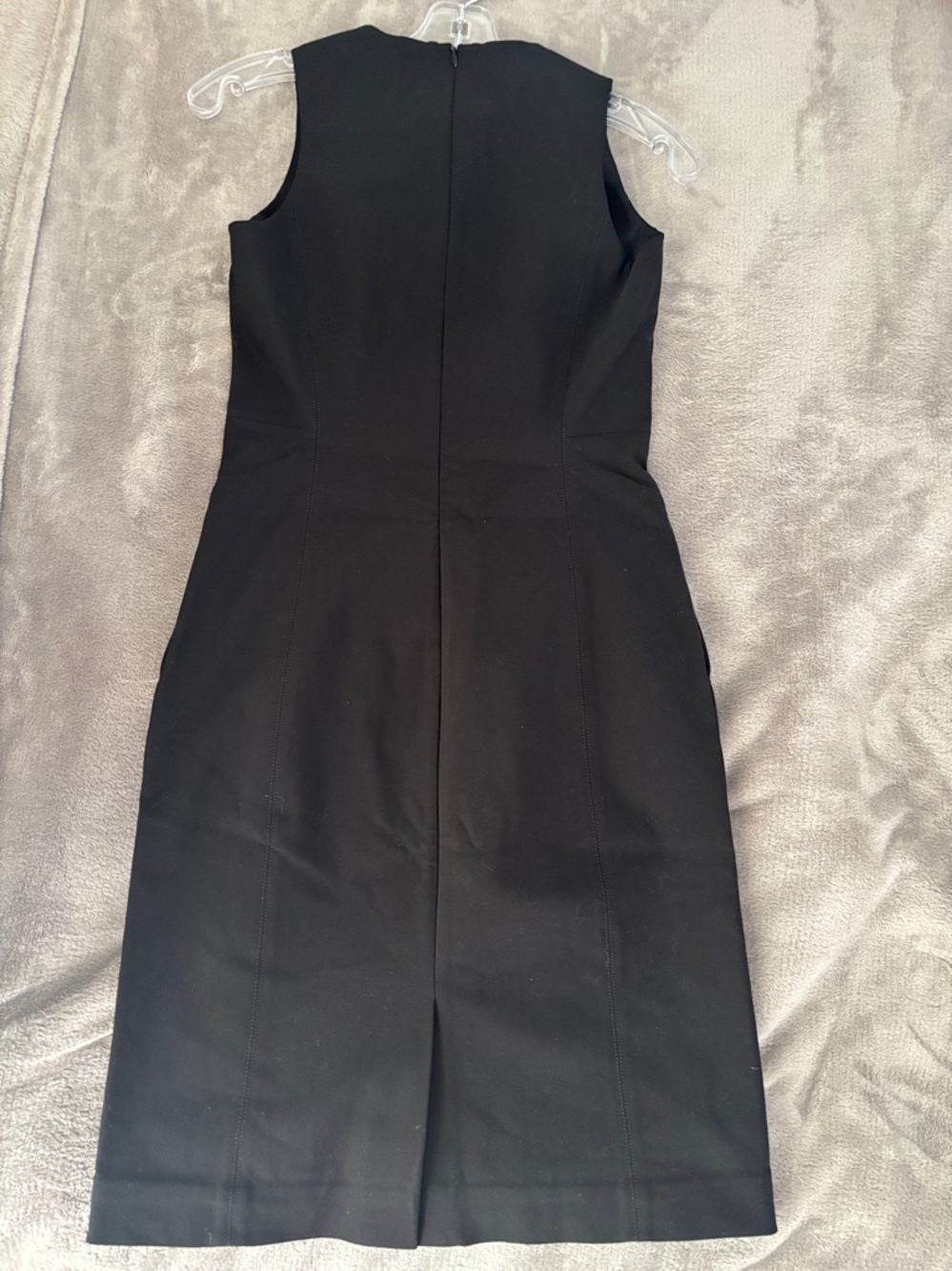 MM. LAFLEUR New York Classic Black Sleeveless Sheath Dress Size 0p - Picture 5 of 12